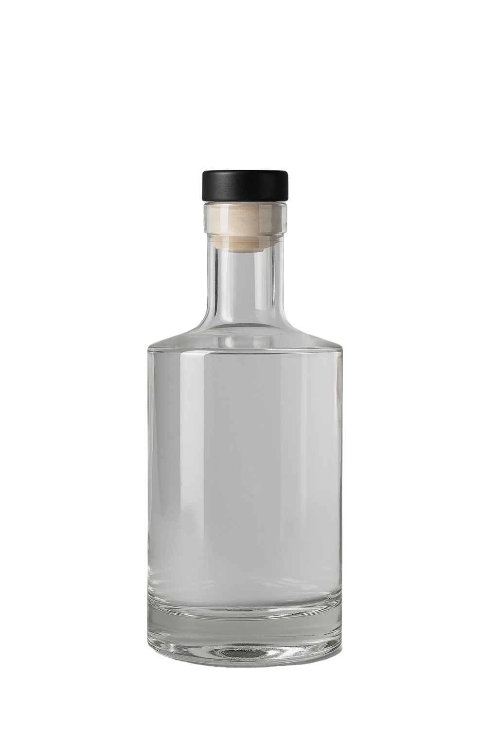 Glass Bottle 25 oz with Adjustable Cork Cap