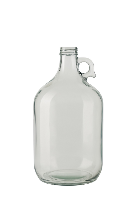 ½ Gallon Glass Jug with Handle – With or Without Cap