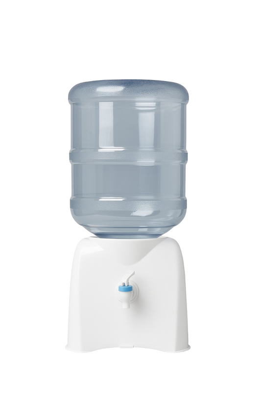 White Water Dispenser – Durable Plastic for 2, 3, and 5-Gallon Jugs