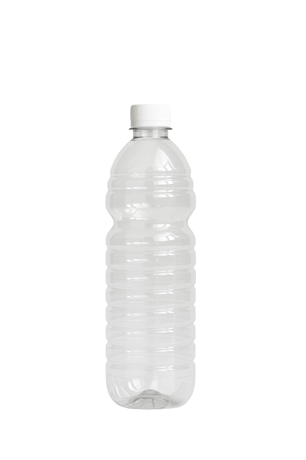 32 oz Ribbed Plastic Bottle