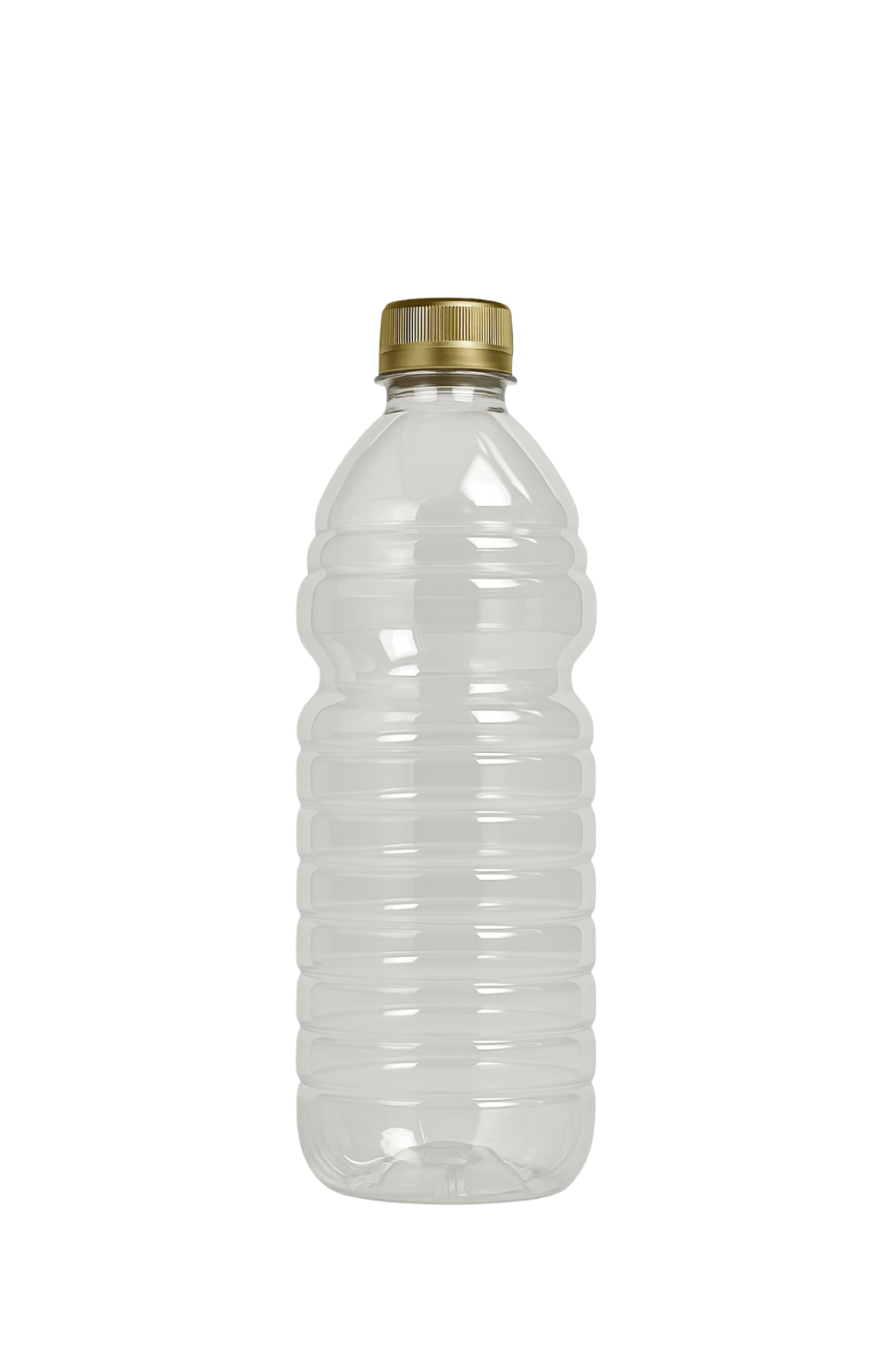 32 oz Ribbed Plastic Bottle