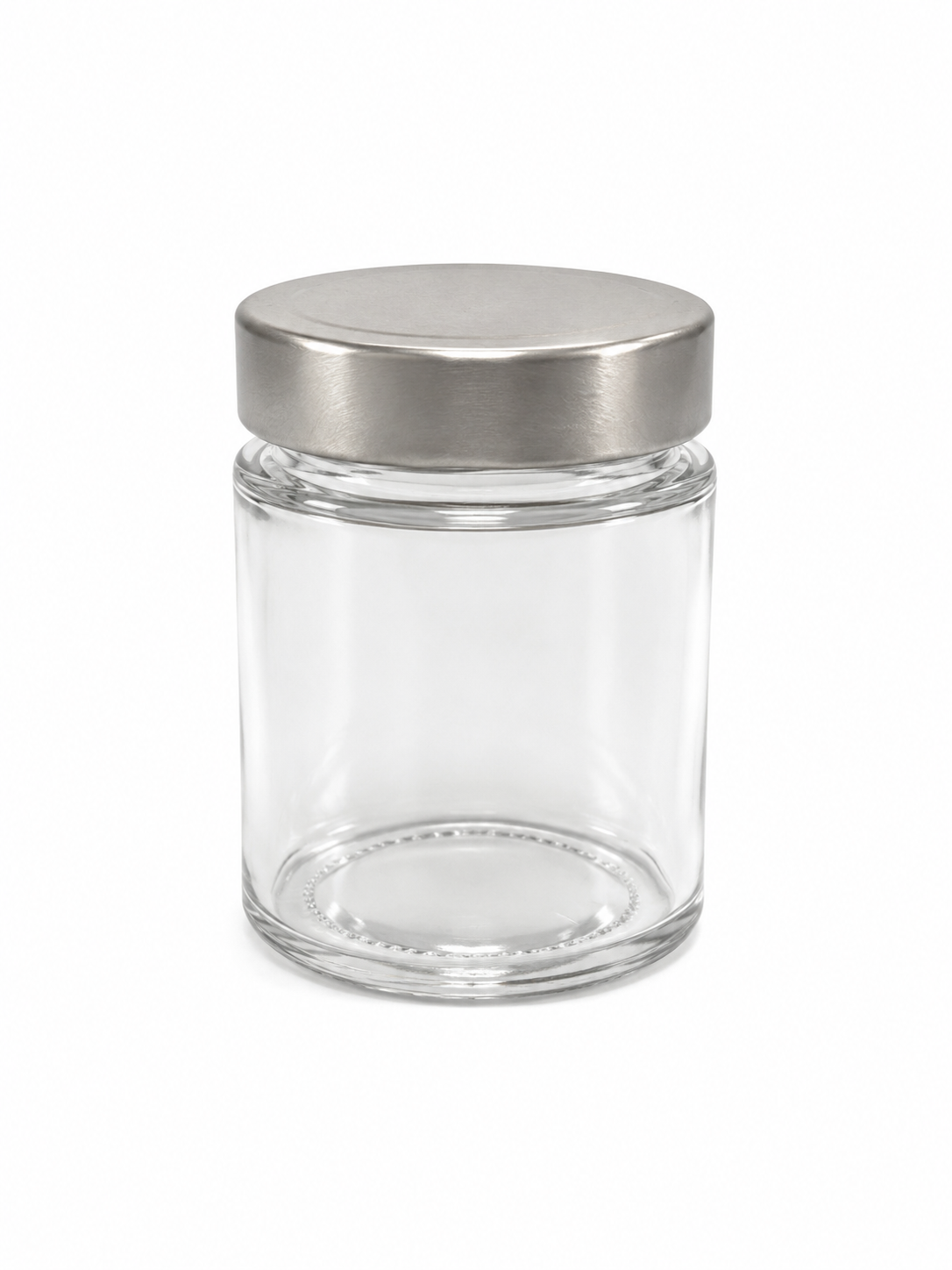 Glass Jar with Metal Lid 250ml (8.45 oz)