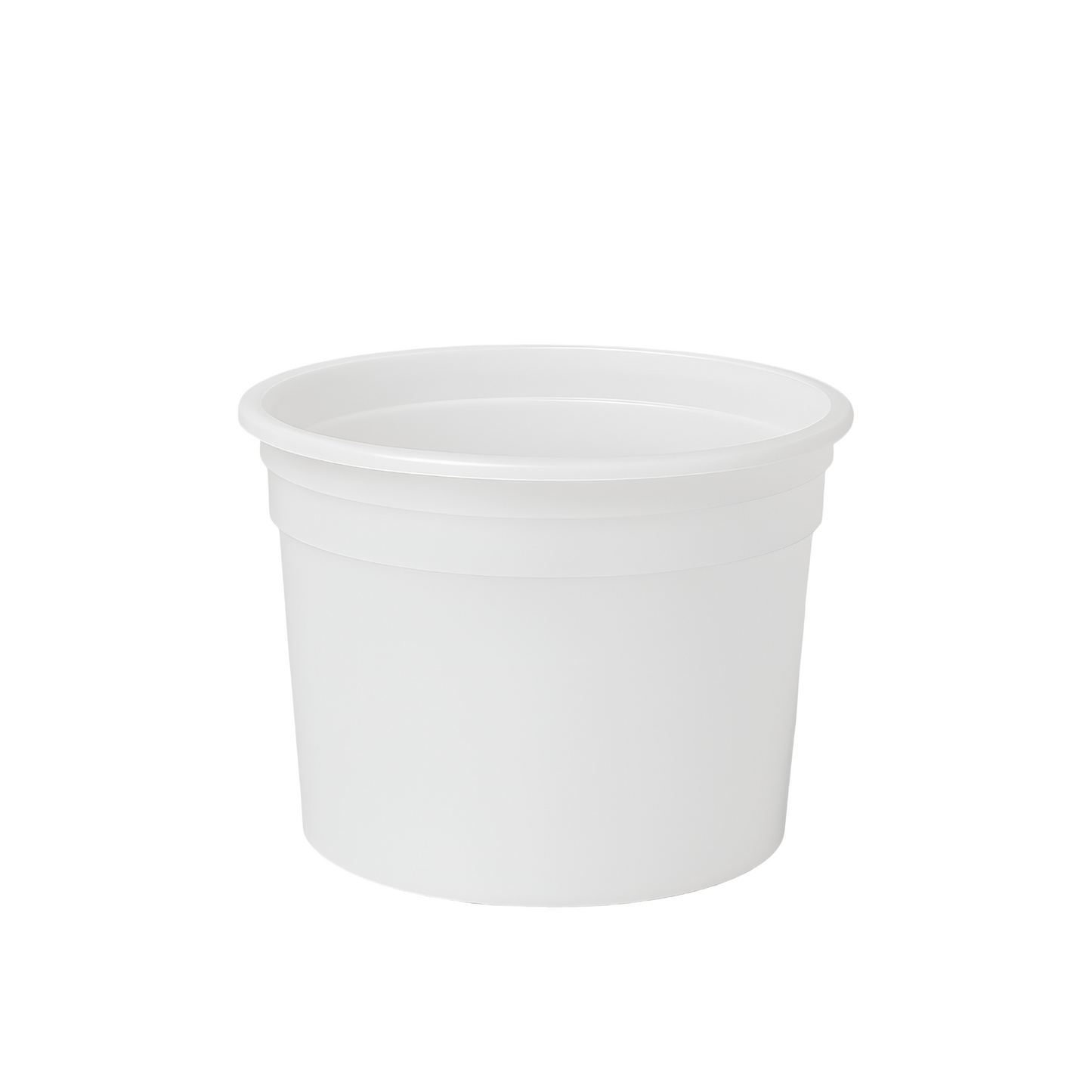 White Food Containers – 16 oz & 32 oz – With or Without Lid