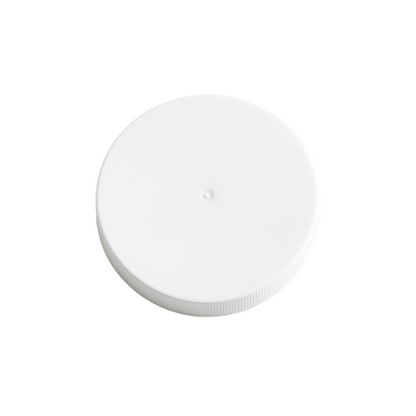 White Industrial Plastic Cap – With or Without Safety Liner (Single or Box)