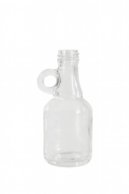 1.69 oz Glass Bottle with Cap and Plastic Insert