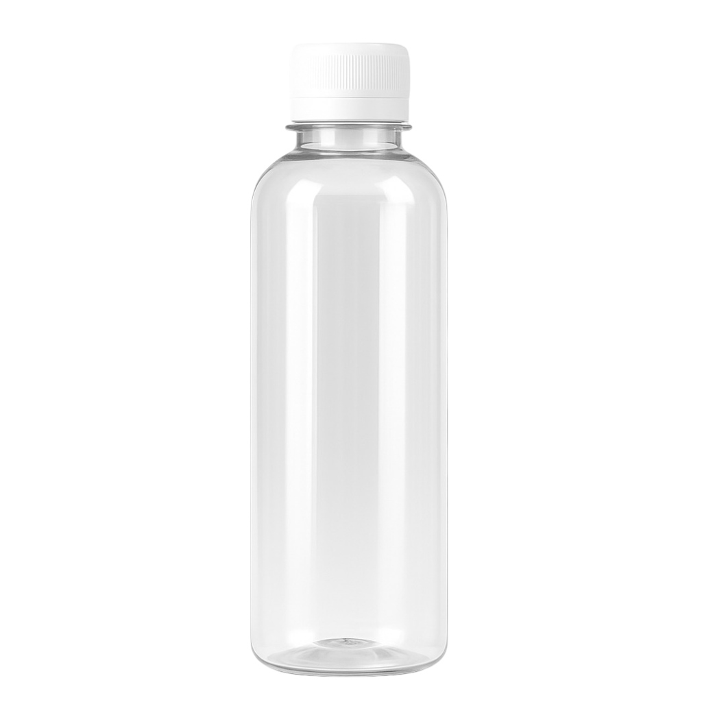12 oz Clear Plastic Bottle (PET)