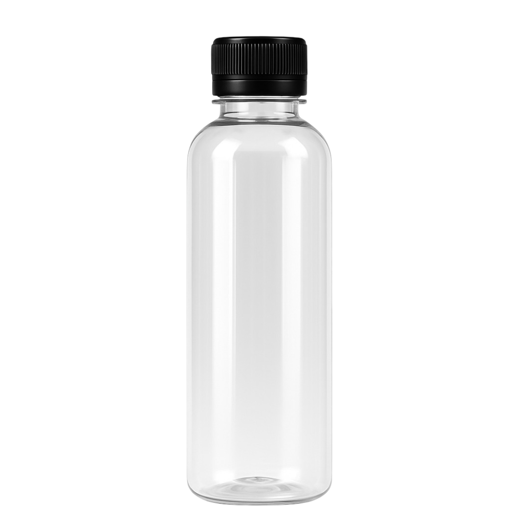 12 oz Clear Plastic Bottle (PET)