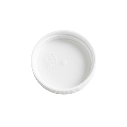 White Industrial Plastic Cap – With or Without Safety Liner (Single or Box)