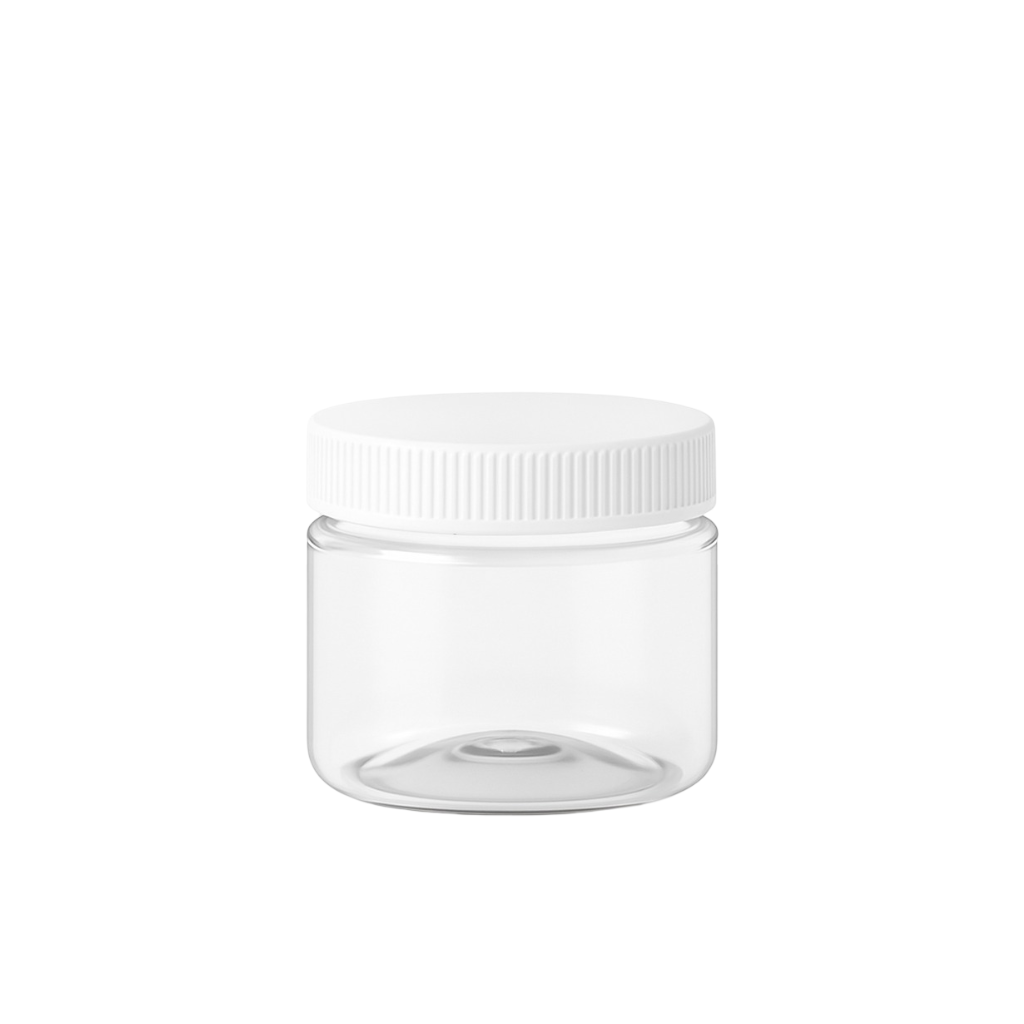 8 oz & 16 oz Plastic Jars — With or Without Lid