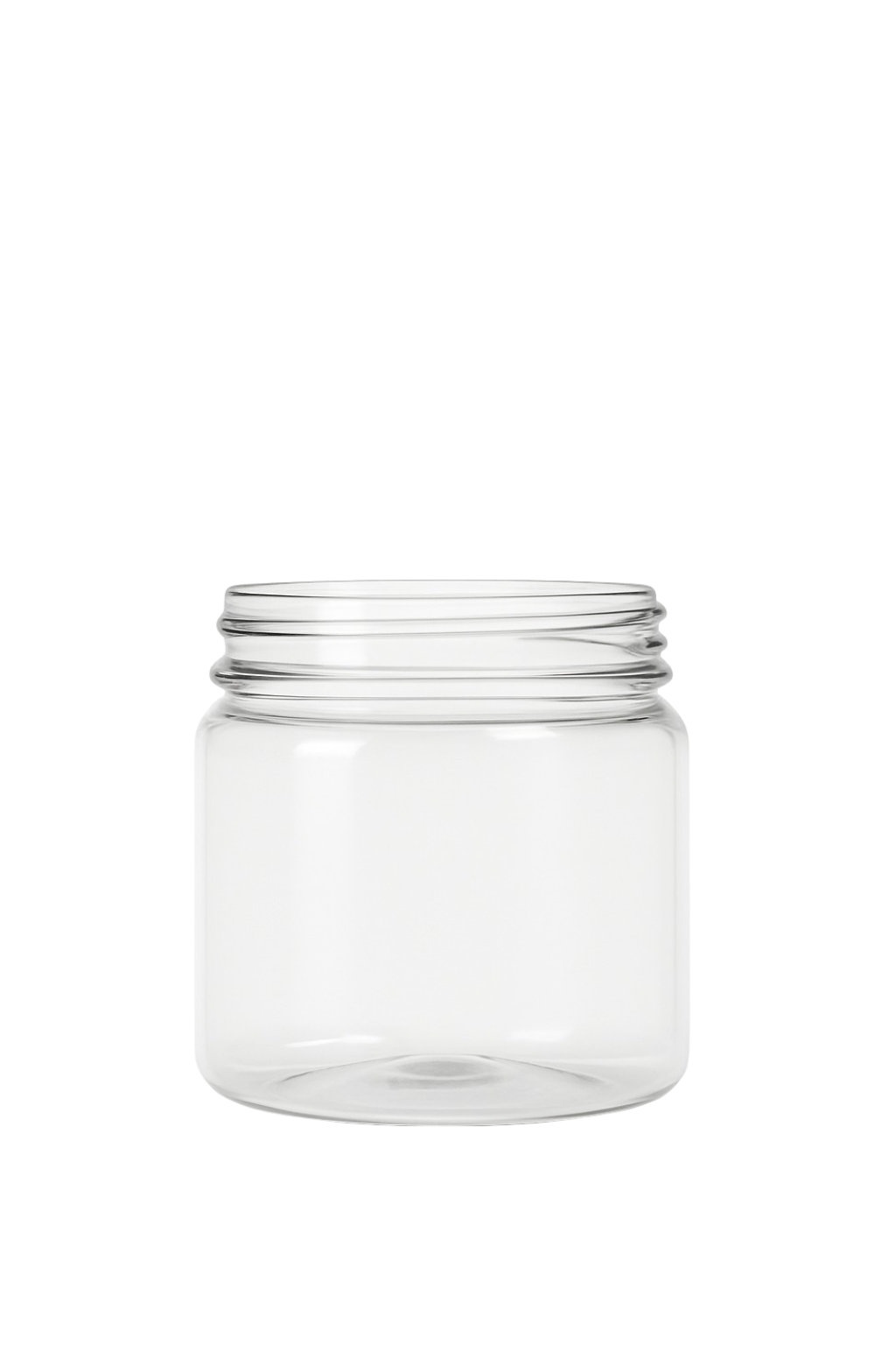 8 oz & 16 oz Plastic Jars — With or Without Lid