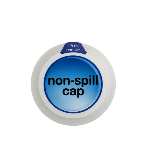White Safety Cap for 2, 3, and 5 Gallon Bottles
