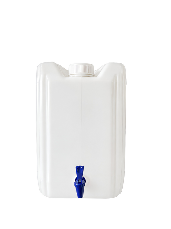 Used Pipe 6-Gallon Plastic Container with Spigot & Cap