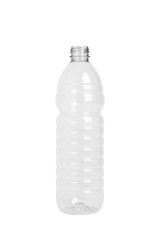 32 oz Ribbed Plastic Bottle
