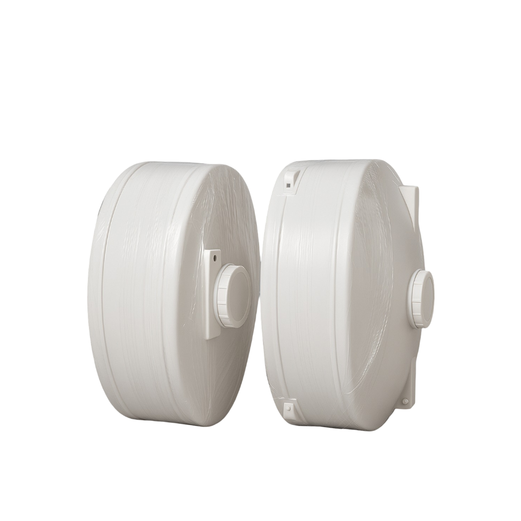 White 250-Gallon Water Storage Tank