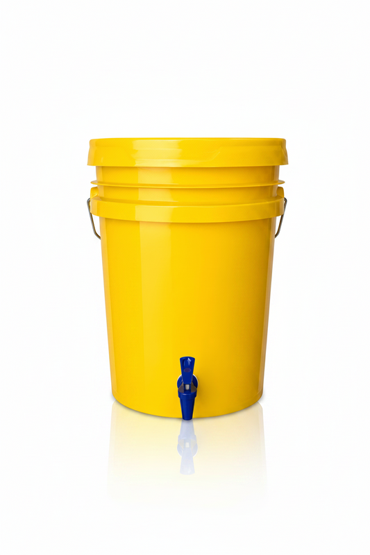 5-Gallon Food Grade Bucket with Spigot – New
