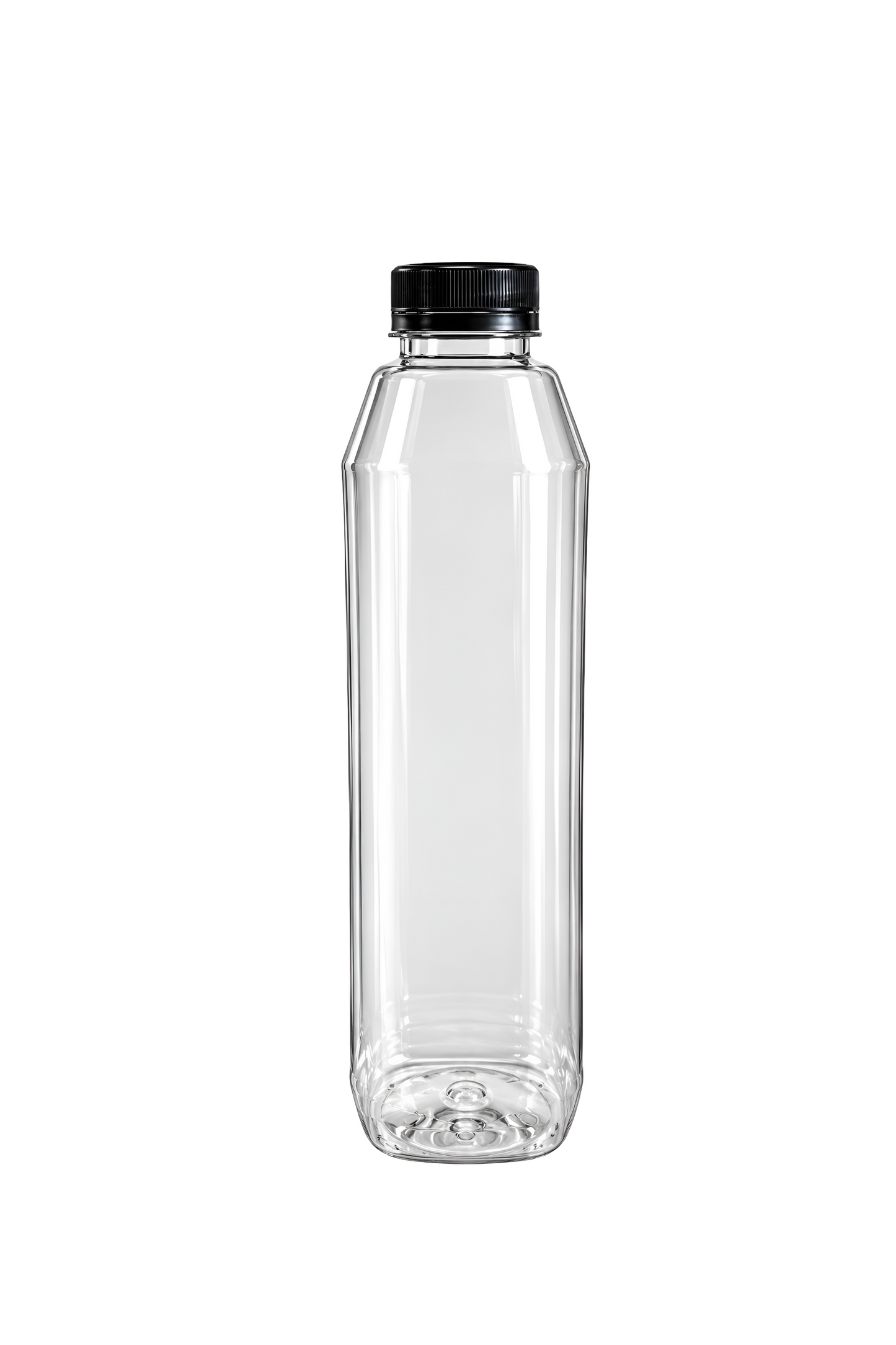 32oz Clear PET Square Bottle
