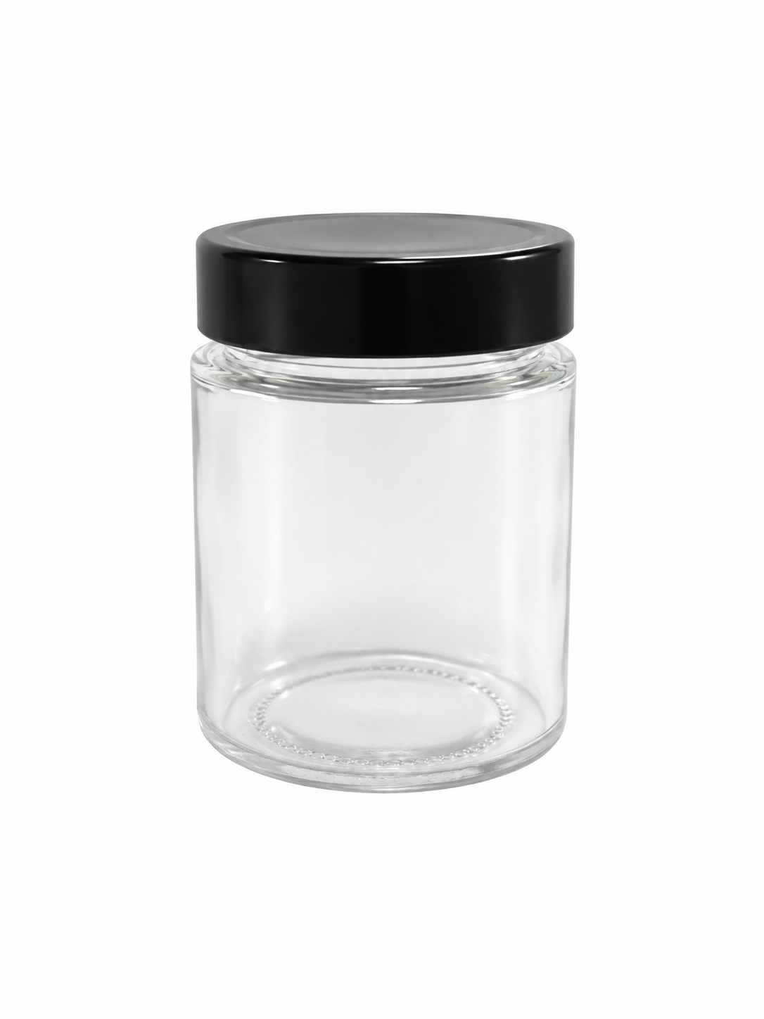 Glass Jar with Metal Lid 250ml (8.45 oz)
