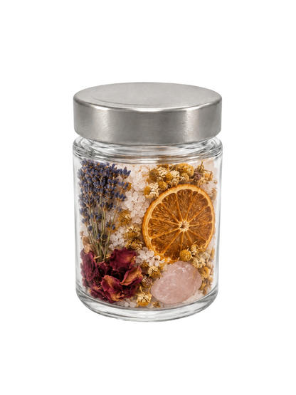 Glass Jar with Metal Lid 250ml (8.45 oz)