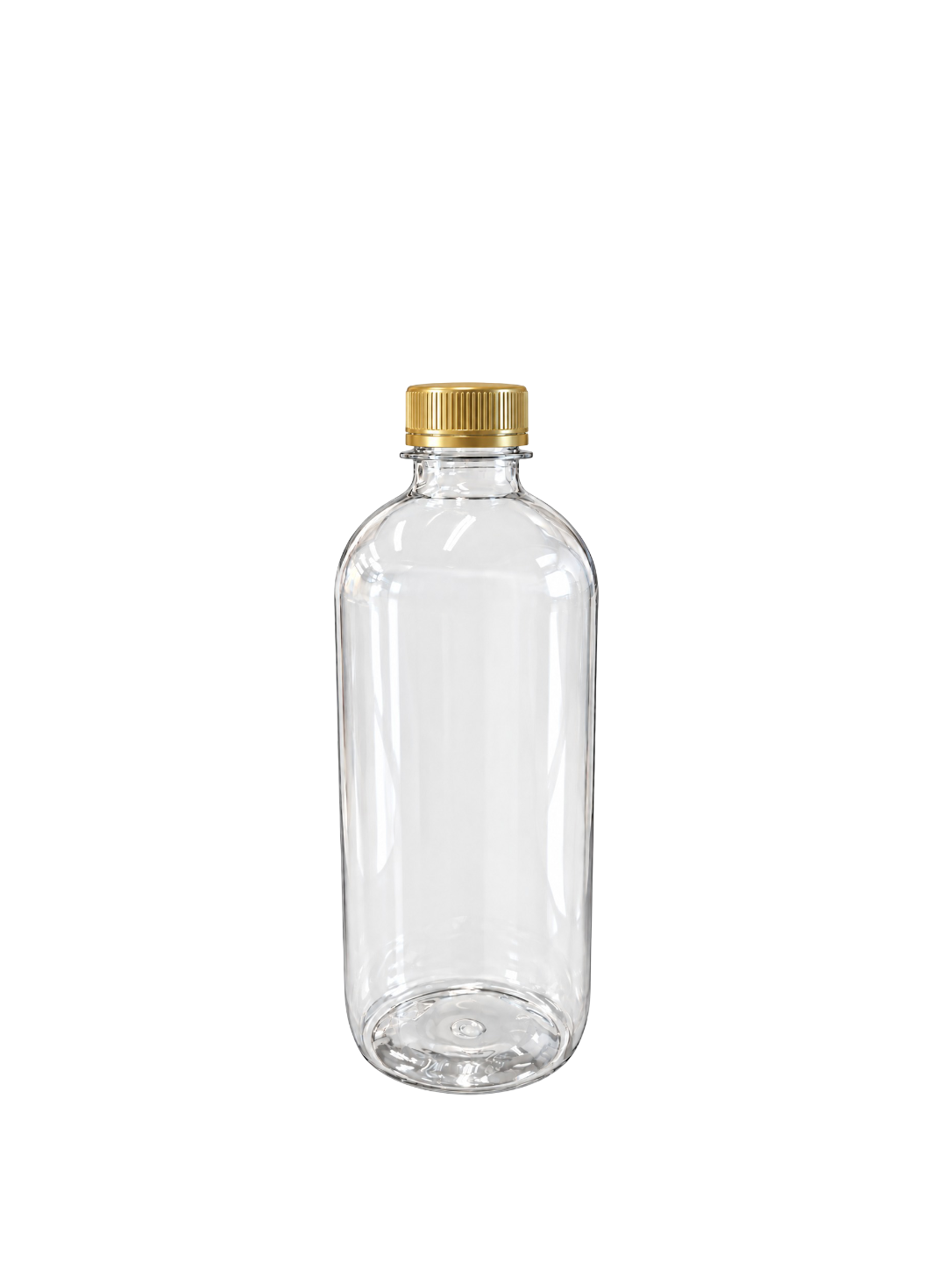 16 oz Clear Round Plastic Bottle – 29 Grams