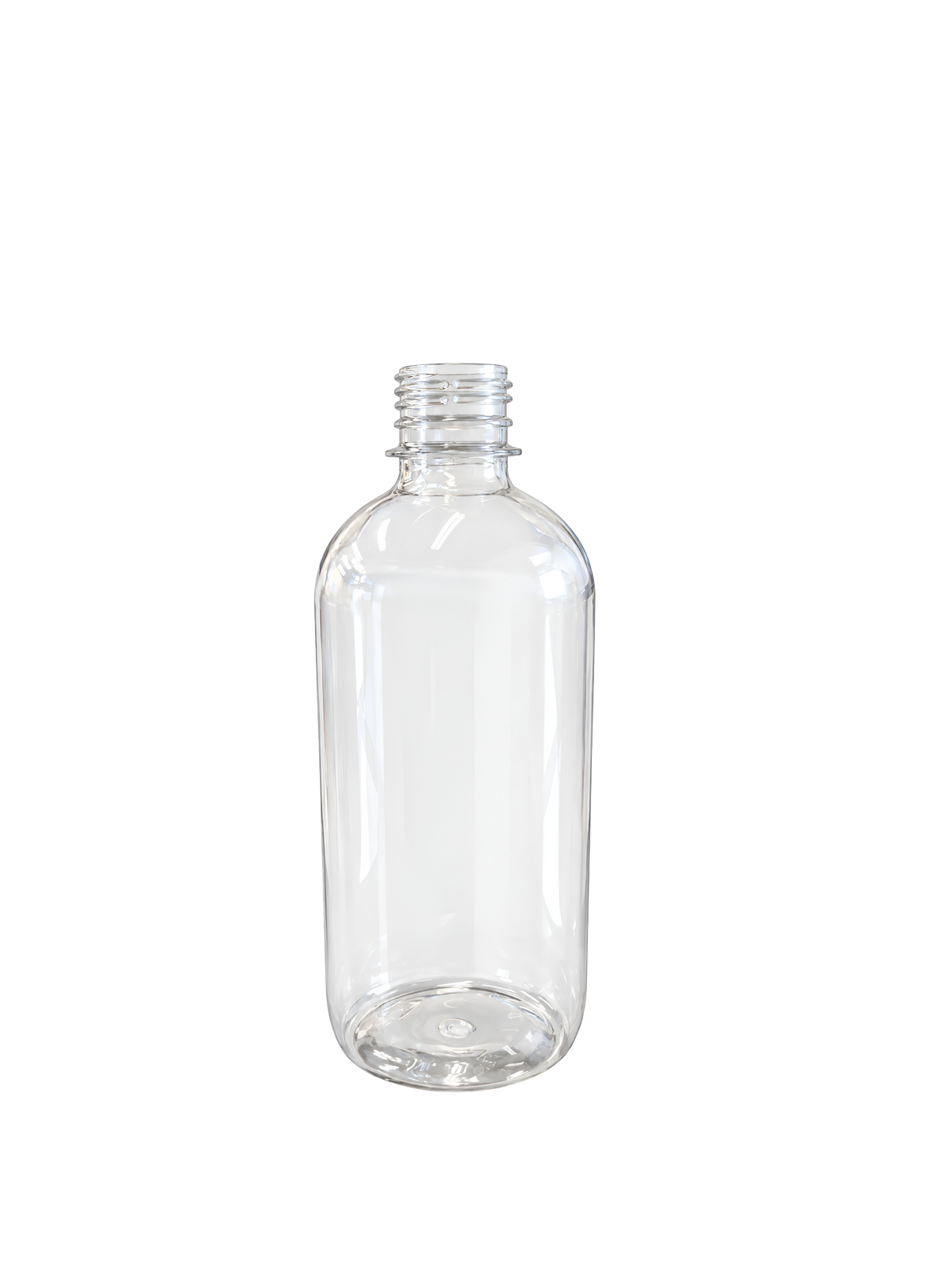 16 oz Clear Round Plastic Bottle – 29 Grams