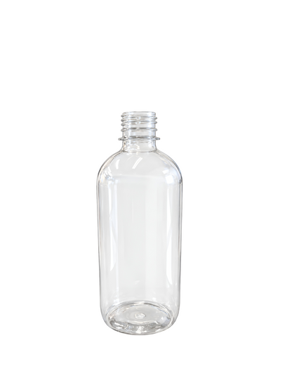 16 oz Clear Round Plastic Bottle – 29 Grams
